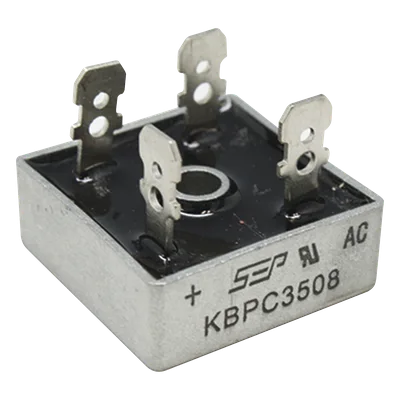 Puente de Diodos Rectificador / 35A / 800 PIV / 29 x 29 mm / Encapsulado Metálico Aislado