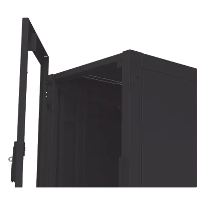 Gabinete Profesional de Piso para Telecomunicaciones de 12UR, 1000 mm Profundidad, Se envía el Gabinete armado.
