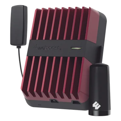 Amplificador Celular Vehicular / 4G LTE 3G VoZ / Alcance +74% / Antena NMO Permanente / Múltiples Dispositivos / Flotas Profesionales