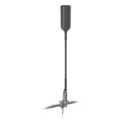 Antena Omnidireccional / 4G/3G / 700-900 MHz, 1710-2270 MHz / 4.3 dBi / Altura Ajustable 2.3 m a 12.2 m (7.5 ft a 40 ft) / Montaje para Espejo de Tractocamión