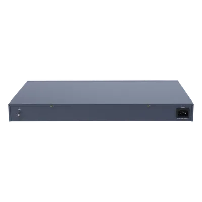 Switch PoE+ Administrable / 24 Puertos Gigabit / 2 Puertos SFP / PoE Extendido 250 m (820.2 ft) / 370 W / 56 Gbps
