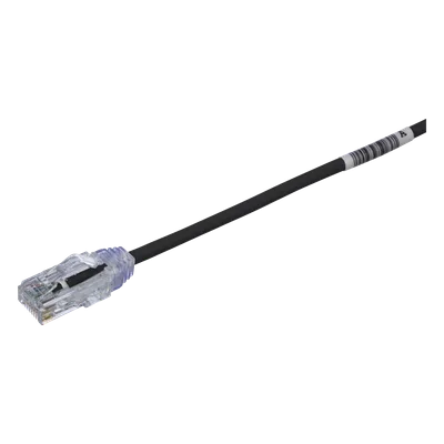 Cable de Parcheo Cat6 / UTP 28AWG / Diámetro Reducido 3.8 mm / 0.5 m (1.64 ft) / LSZH-CM / PoE++