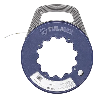 Guía Jalacables / Nylon 6/6 / 4 mm / 30 m (98.43 pies) / Puntera Bronce Fresado / Cubierta ABS