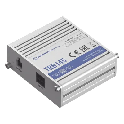 Gateway Industrial LTE Cat 1 / RS485 / 10 Mbps / Aluminio / DIN Rail / Ambientes Extremos