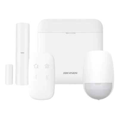 Kit de Alarma Inalámbrico / 48 Zonas / PIR con Cámara 640x480 / Comunicación 433 MHz Bidireccional / Batería de Respaldo / Wi-Fi