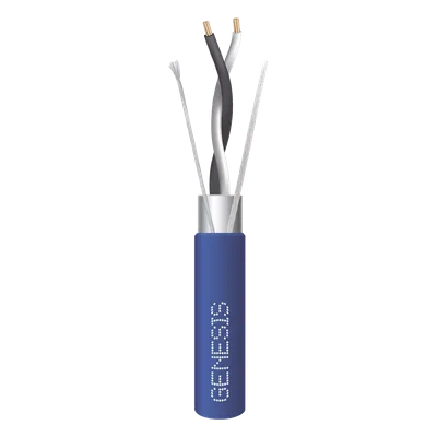 Cable de Comunicación / EIA-485 2x22 AWG / Blindado Trenzado / Plenum / Bobina 305 m (1000 ft) / Azul