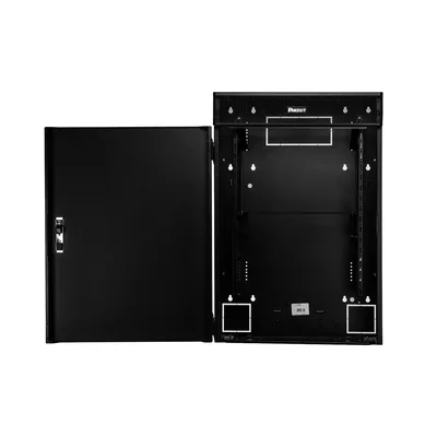 Gabinete de Montaje en Pared / 12 UR Totales / 6 UR Equipo Activo + 6 UR Pasivo / Carga 136.08 kg (300 lbs) / Acero Calibre 16 / UL 2416