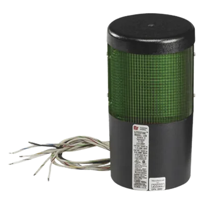 Módulo de luz LED / 24Vcc / Verde / 50,000 horas vida útil / NPT 3/4" / IP resistente a impactos