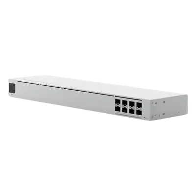 Switch administrable capa 2 / 8 puertos SFP+ 10G / 160 Gbps / Pantalla táctil 1.3" / 1U rack / 4.7 pies de profundidad