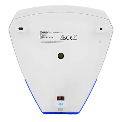 Sirena Estrobo Cableada / 105 dB / LED Azul / IP54 / 12 VCC / -25°C a 60°C