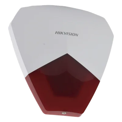 Sirena Estrobo Cableada / 105 dB / LED Rojo / IP54 / 12V CC / -25°C a 60°C / 140 x 134 x 33 mm