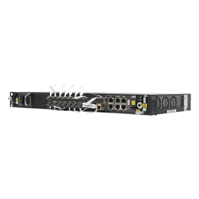Mini OLT / 16 Puertos GPON / Módulos C+ Incluidos / 88 Gbps / 10GE SFP+ / 1U Rack 19" / AC o -48 VDC