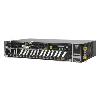 OLT GPON Carrier Class / 16 Puertos GPON / Backplane 800 Gbit/s / Uplink 1.04 Tbit/s / 2 UR / Fuente AC 90-290 VCA