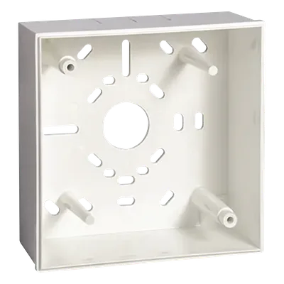 Caja de Montaje para Módulos / 108 x 108 x 38 mm / Color Blanco / Compatible W-MMF y W-CRF