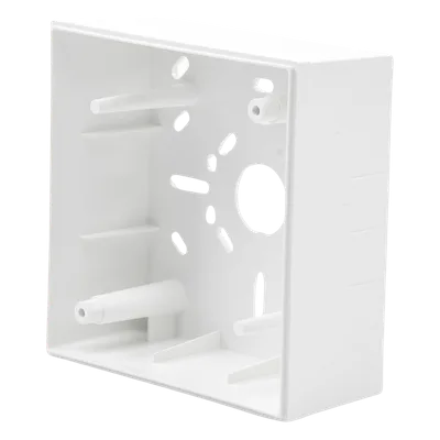 Caja de Montaje para Módulos / 108 x 108 x 38 mm / Color Blanco / Compatible W-MMF y W-CRF