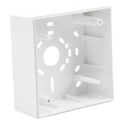 Caja de Montaje para Módulos / 108 x 108 x 38 mm / Color Blanco / Compatible W-MMF y W-CRF