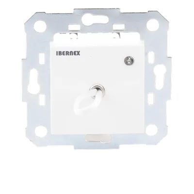 Módulo de Pared para Tirador de Baño / LED Indicador Rojo / Contacto NC Supervisado / IP54 / 12 VCC / 44 mm