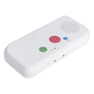 Terminal IP de Habitación / Código Azul / PoE / RFID 125 kHz / VoIP SIP / Perfil 33 mm / Cancelación de Eco