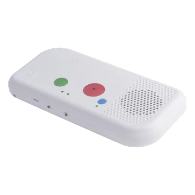 Terminal IP de Habitación / Código Azul / PoE / RFID 125 kHz / VoIP SIP / Perfil 33 mm / Cancelación de Eco