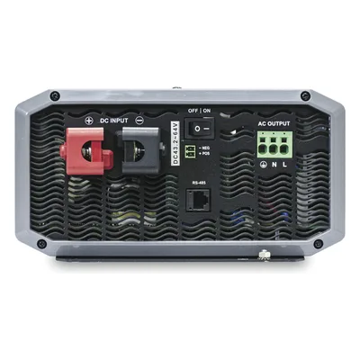 Inversor Onda Senoidal Pura / 1500 W / Entrada 24 VCC / Salida 120 VCA / Eficiencia 95% / LCD Giratoria / Compatible Baterías Litio AGM GEL Plomo