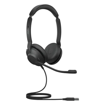 Jabra Evolve2 30, Auricular stereo versión UC con aislamiento de ruido, indicador de ocupado (Busylight) (23089-989-979)