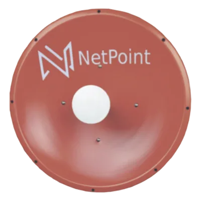 Antena Direccional / 4 ft (1.2 m) / 4.9-6.4 GHz / Ganancia 37 dBi / Polarización Dual Slant 45° y 90° / Resistente a Ambientes Salinos
