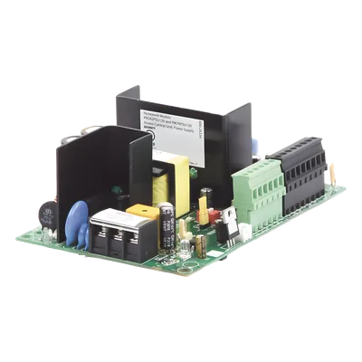 Fuente de Poder con Cargador de Batería de Respaldo / Salida 12.5 VCC 4 A / Entrada 102-132 VCA / Batería 12 V 7 Ah / UL-294 / CE