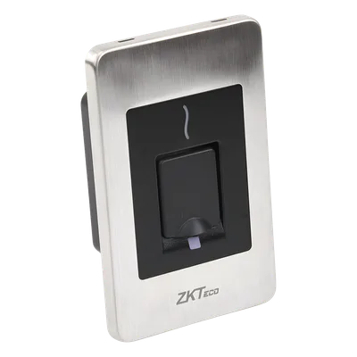 Lector Esclavo de Huella y Proximidad / RS-485 / IP65 / Acero Inoxidable / -10°C a 45°C / 125 kHz RFID / 4.76 x 3.04 x 1.50 in
