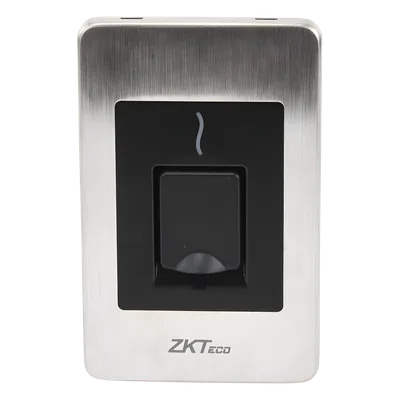 Lector Esclavo de Huella y Proximidad / RS-485 / IP65 / Acero Inoxidable / -10°C a 45°C / 125 kHz RFID / 4.76 x 3.04 x 1.50 in