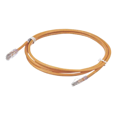 Cable de Parcheo / Cat6 / 24 AWG / CM / 2.13 m (7 ft) / Naranja