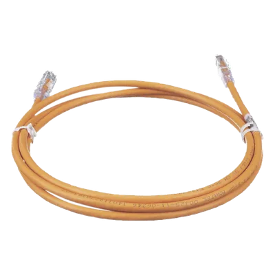 Cable de Parcheo / Cat6 / 24 AWG / CM / 2.13 m (7 ft) / Naranja