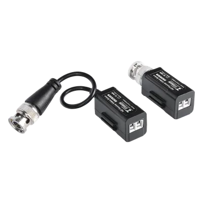 Kit de Transceptores (Baluns) con TERMINALES TIPO TORNILLO, Resolución 4K, Cable flexible COAXIAL Blindado / COAXITRON / AUDIO POR COAXITRON / Menu OSD /Conector 100% COBRE / Calidad PREMIUM