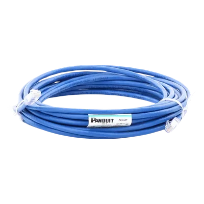 Cable de Parcheo UTP Cat6 / 24 AWG / CM / 10 m (32.81 ft) / Azul