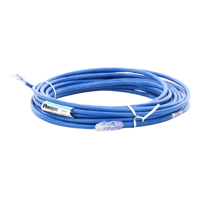 Cable de Parcheo UTP Cat6 / 24 AWG / CM / 10 m (32.81 ft) / Azul