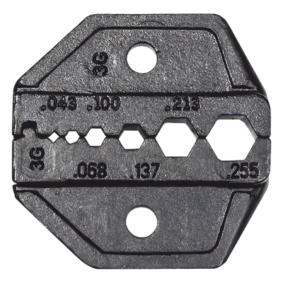 Matriz Ponchadora / Acero Alto Carbono Templado / RG58 RG59 RG62 RG174 / 59 g (2.1 oz)