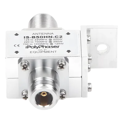 Protector Coaxial RF / 125-1000 MHz / 50 Ω / N Hembra Bidireccional / 500W / 20 kA / Tubo de Gas