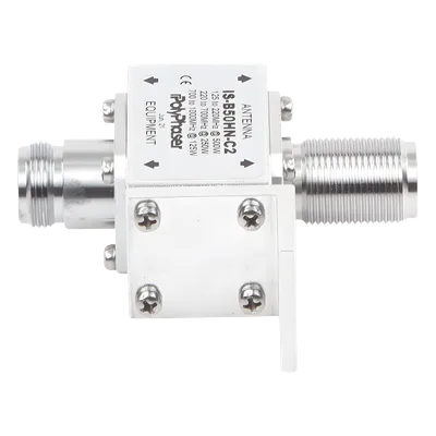 Protector Coaxial RF / 125-1000 MHz / 50 Ω / N Hembra Bidireccional / 500W / 20 kA / Tubo de Gas