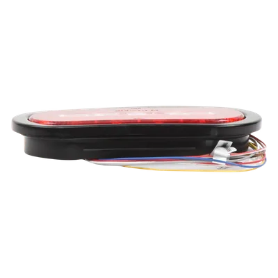 Luz Multifuncional Trasera para Camiones / 69 Patrones de Destello / 12-24 V / IP67 / SAE Class I / 5.4" x 5.4"