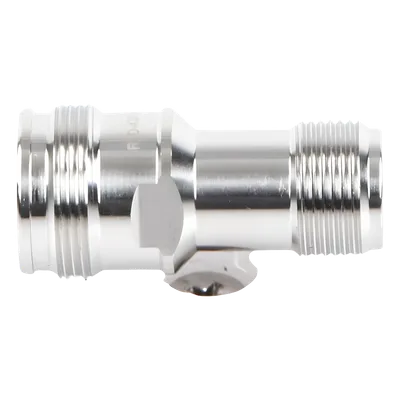 Adaptador RF en Línea / 4.3-10 Macho a N Hembra / 50 Ohm / 5,500 MHz / PIM -160 dBc / VSWR 1.10:1