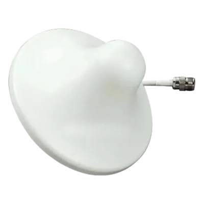 Antena Omnidireccional Domo Interior / 800-960 MHz / 1710-2500 MHz / 3 dBi / 5 dBi / 6.5 in x 3.7 in