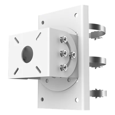 Montaje para Poste con Montaje para Pared / Acero / 7.9' x 5.1' x 2.8' / 2000 g / Blanco / Compatible con Radar