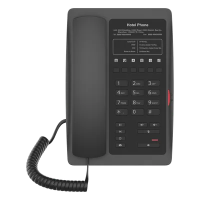 Teléfono IP Wi-Fi / Audio HD Opus / 2 Puertos Ethernet 10/100 Mbps / PoE 802.3af / 6 Teclas Programables Hotline / 2 Cuentas SIP