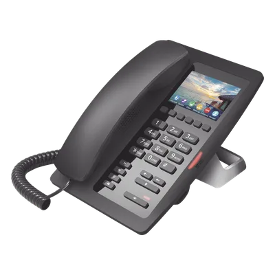 Teléfono IP WiFi / Pantalla LCD 3.5 pulgadas / Audio HD / Video H.264 1080p / 2 Cuentas SIP / PoE 802.3af / Wi-Fi 2.4 GHz