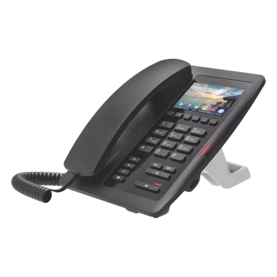 Teléfono IP WiFi / Pantalla LCD 3.5 pulgadas / Audio HD / Video H.264 1080p / 2 Cuentas SIP / PoE 802.3af / Wi-Fi 2.4 GHz