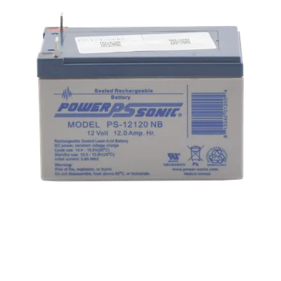 Batería 12V Recargable, 12AH, Para Respaldo, Tecnologías AGM/VRLA, 5 Años Vida Útil, Terminales tipo NB, Reconocida UL , Sin Mantenimiento, Sin Derrames