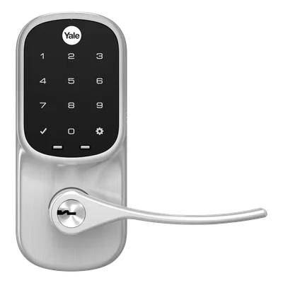 Cerradura Electrónica Autónoma / Teclado Táctil / 250 Códigos PIN / ANSI/BHMA Grado 2 / Cierre Automático 30 s / Pilas AA