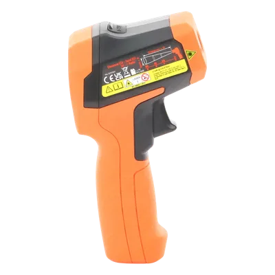 Termómetro Infrarrojo / Doble Láser / IR y Sonda Tipo K / Rango -40 a 650 °C (-40 a 1200 °F) / Resolución 20:1 / Emisividad Ajustable