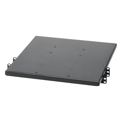 Charola para Rack 19 pulgadas / 1 UR / Profundidad 635 mm (2,083.3 ft) / Carga 113.4 kg (250 lb) / Doble Fijación 2 Postes / Acero Negro