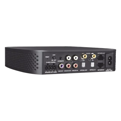 Amplificador una Zona, 2 Canales, 50 W por Canal, con Chromecast, Alexa Cast, Airplay, Spotify Connect: funciona con Google Assist