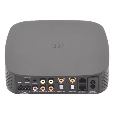 Amplificador una Zona, 2 Canales, 50 W por Canal, con Chromecast, Alexa Cast, Airplay, Spotify Connect: funciona con Google Assist